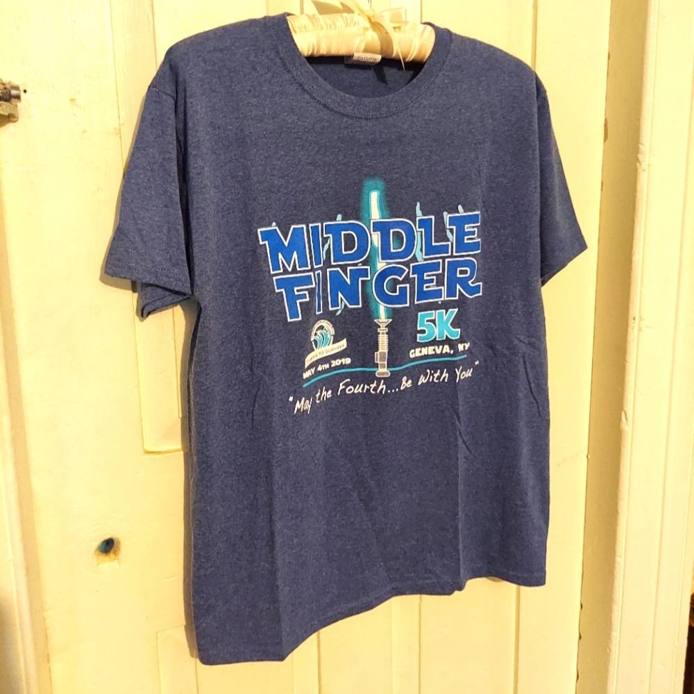 Middle Finger 5k 2019 Unisex Size M 🎇